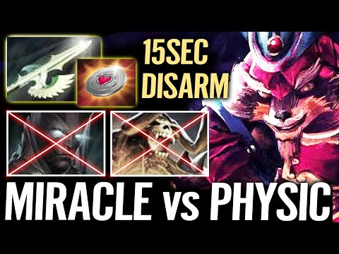 🔥 MIRACLE Pangolier WTF Heaven's Halberd Build 15sec Disarm 100% Counter Physic 7.30 Dota 2 Pro