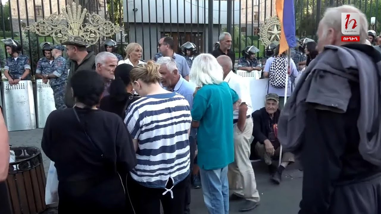 #Հիմա. Բողոքի ակցիա Բաղրամյան պողոտայում․ ուղիղ