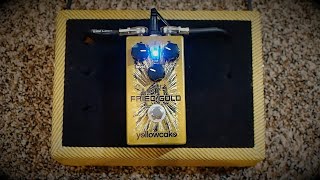 Video thumbnail for Yellowcake Pedals Fried Gold Overdrive by Pedal of the Day