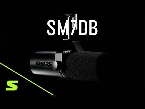 Shure SM7dB Microphone Released - Now with Built-in Preamp