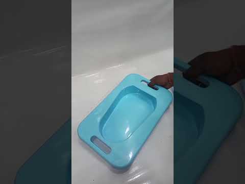 Bed Pan 2 in 1 Square with double handle