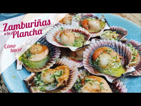 Zamburiñas a la plancha