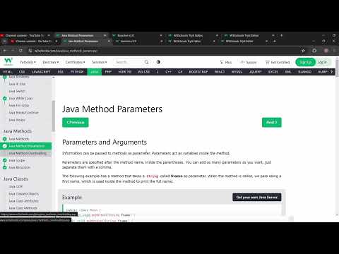 Java Methods Java Methods Parameters Selenium
