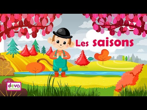 Les saisons (Hiver Automne été Printemps ) Ⓓⓔⓥⓐ Chansons et comptines  pour bébés