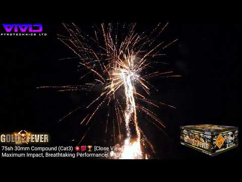 Gold Fever from Vivid Pyrotechnics @fireworkcrazy #fireworkcrazy ​