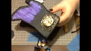preview picture of video 'DIY RECYCLED TAG BOOT PEN HOLDER PART 3 | digupstuff'