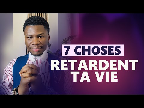 7 THINGS THAT ARE HOLDING YOUR LIFE BACK