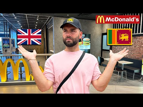 Sri Lanka vs U.K. McDonald's - Which is better? 🇱🇰
