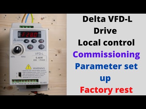 Delta Single Phase 1 HP AC Motor Drive