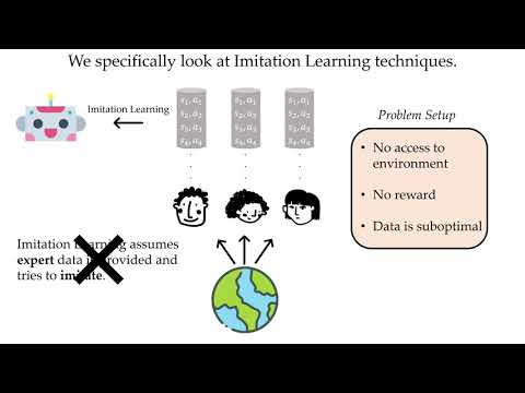 Mark Beliaev's talk at ICML 2022 on "Imitation Learning by Estimating Expertise of Demonstrators"