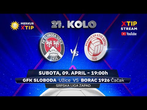 HajLajts ⭐ GFK Sloboda (Užice) :  Borac1926 (Čačak) - 09.04.2022.
