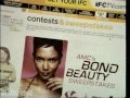AMC TV Bond Beauty Sweepstakes Promo Featuring Halle Berry 2002