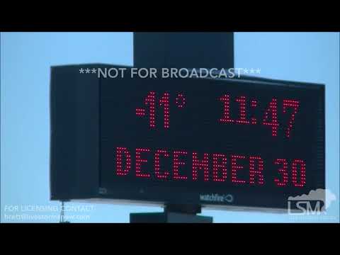 12-30-17 - Brutal Cold - Chippewa County, Wisconsin