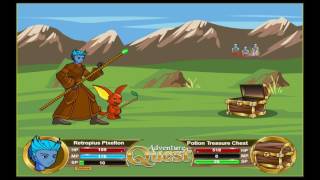 AdventureQuest (Mage gameplay) for web browsers