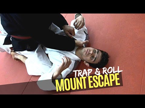 Trap and Roll Mount Escape | Houston Karate Dojo