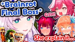 Raora, IRyS, and Kiara Lost Their Mind While Reine Explain Entire LORE BRAINROT...🥀💔