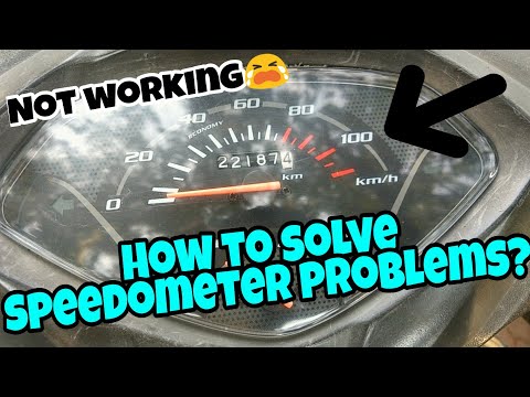 How to solve speedometer problems in motorcycles