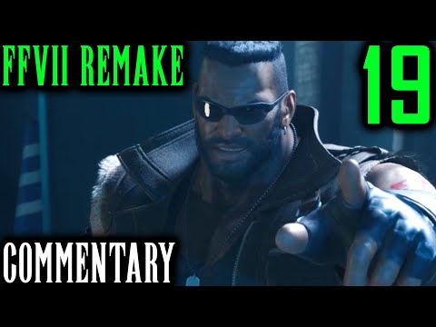 Final Fantasy VII Remake Walkthrough Part 19 - Final Airbuster Preparations (Chapter 7)
