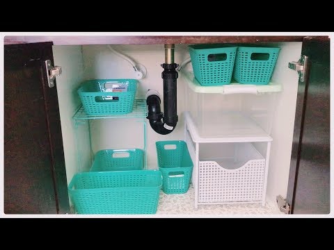 Dollar Store Organizers for Under the Sink & Tight Space Storage Tower Video