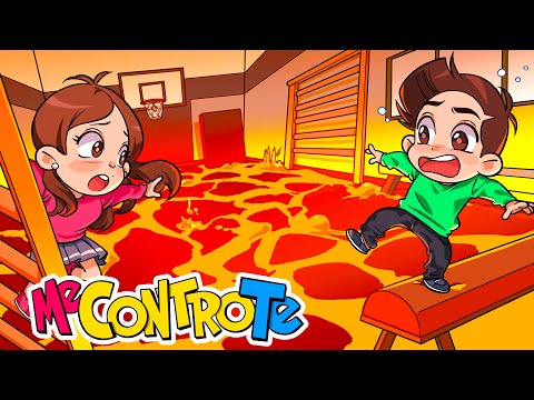 LA PALESTRA DELLA SCUOLA È LAVA!!