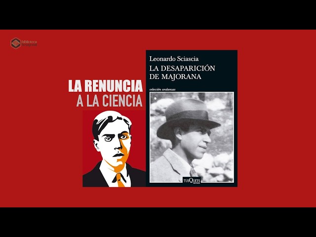Vídeo relacionado con La desaparición de Majorana (Andanzas)