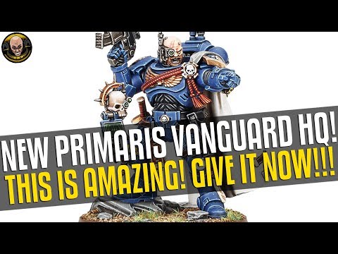 NEW Primaris Vangaurd Captain! Now this is GLORIOUS!