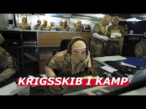 Attack by drones - Warship fights and wins