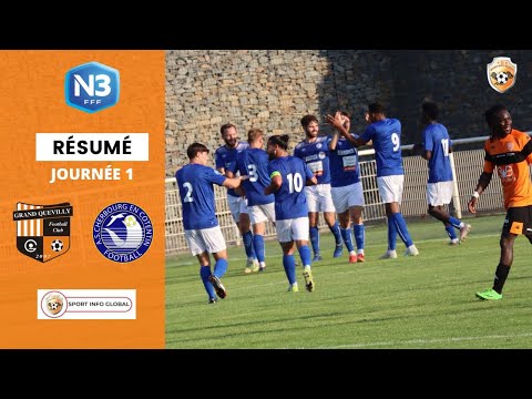 Résumé National 3 - Journée 1 : GRAND QUEVILLY FC - CHERBOURG AS (1-2)