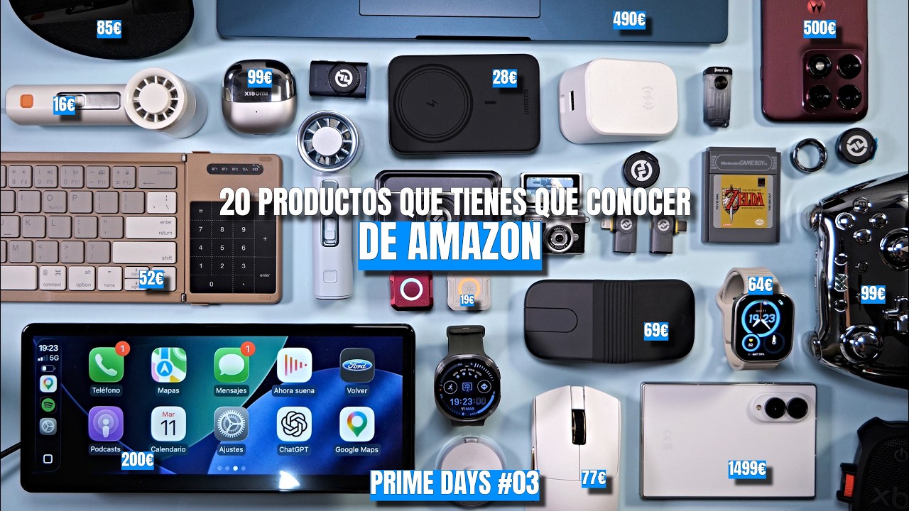 20 productos TOP de AMAZON en los nuevos PRIME DAYS 💥 ¡Aprovecha las ofertas de VERANO! #03