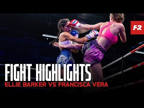 Ellie Barker vs Francisca Vera: SuperShowDown | FIGHT HIGHLIGHTS