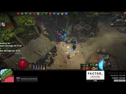 [POE CLIPS] SUSHI HITS THE BEST STR STACKING WAND BASE IN THE GAME!!!! | SPICYSUSHI_POE