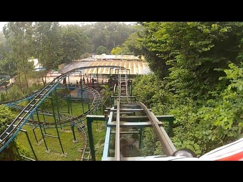 Random Crappy Chinese Jungle Mouse Roller Coaster POV Guangzhou Zoological Garden