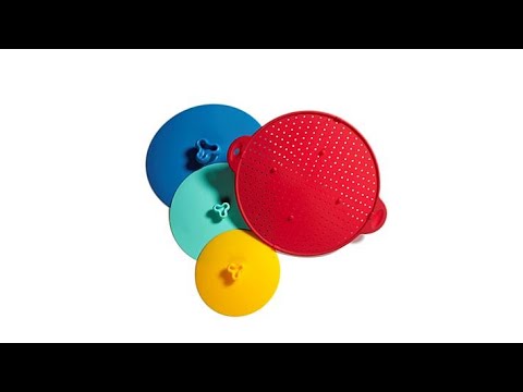 Kelsey Nixon Essentials 4pc Cover   Splatter Screen Set