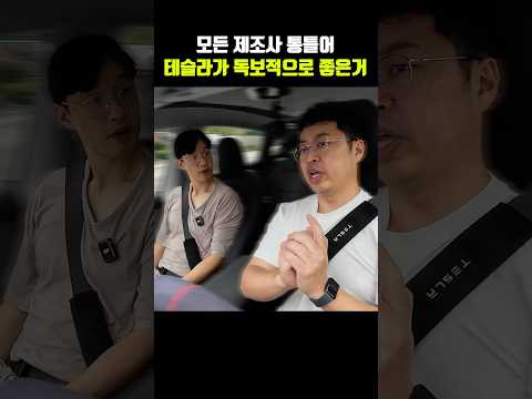 모든 제조사 통틀어 테슬라의 독보적으로 좋은 기능 (오토파일럿 아님)