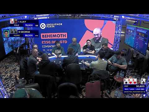 GUKPT Grand Final Main Event Day 1B