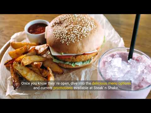 Is steak and shake open near me