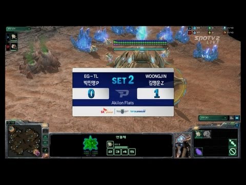 SPL [02.18] JYP(EGTL) vs Zero(WOONGJIN) 2SET / Akilon Flats - Starcraft 2,esportstv