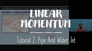Fluid Dynamics: Linear Momentum (Tutorial 2: Pipe and Water Jet)