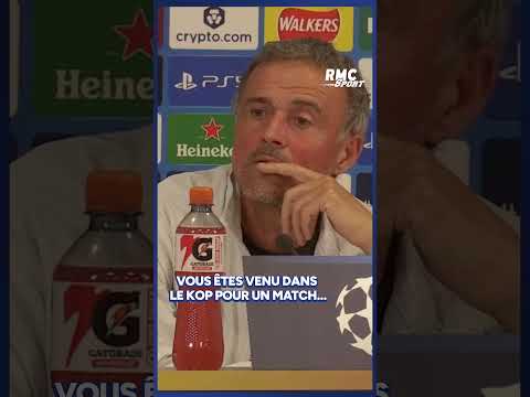 "Comment SAVEZ-VOUS ça ?" LUIS ENRIQUE surpris par la question d'un journaliste anglais