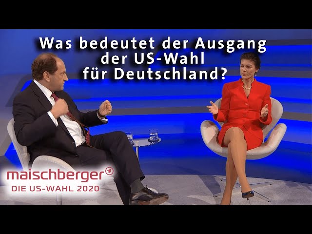 Video pronuncia di Wagenknecht in Tedesco
