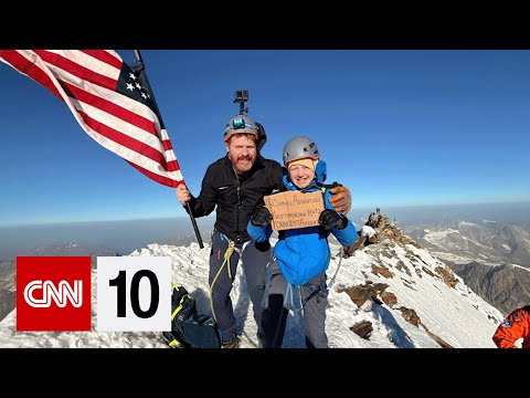 11 歲兒童成為登頂馬特宏峰最年輕的美國人 | 2025 年 8 月 12 日 (11-year-old becomes youngest American to summit Matterhorn | August 12, 2025)