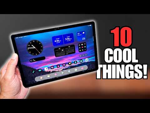 10 Cool Things To Do With Samsung Galaxy Tab S10 FE!