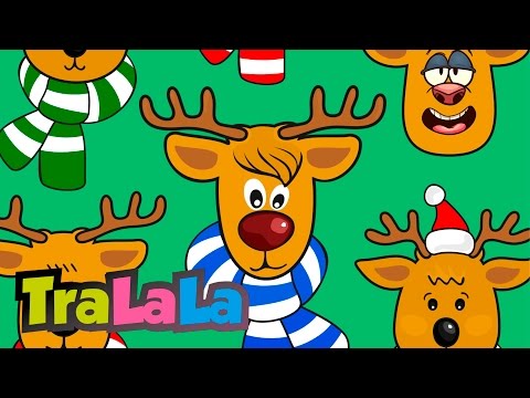 Renii lui Moș Crăciun - Cântece de iarnă pentru copii | TraLaLa