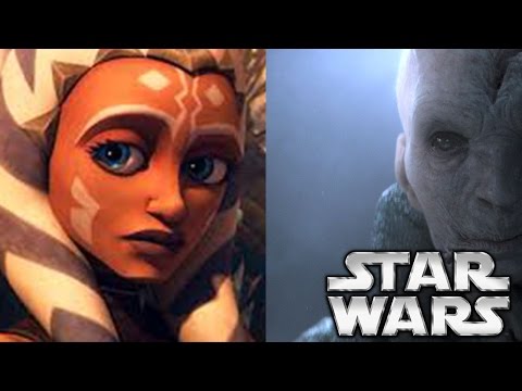 Ahsoka is Snoke. I can't believe it. (Not serious)