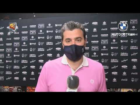 CDHTV Zona Mixta: Antonio Gómez habla tras acabar la Fase Final de Ascenso a LEB Plata
