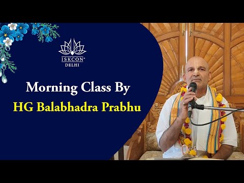 Special Ekadashi Class by HG Balabhadra Prabhu
