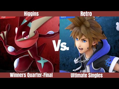 SOS#22 Winners Quarter-Final - Higgins(Greninja) VS Retro(Sora)
