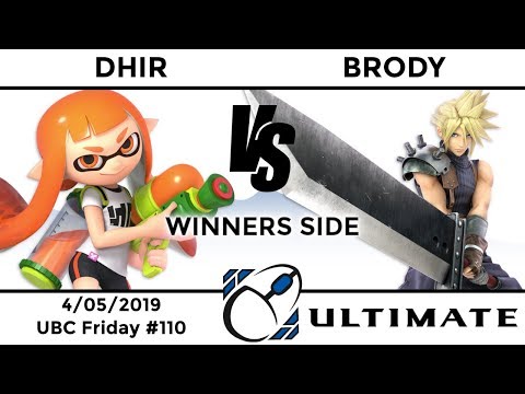 UBC Friday #110: WR1 - Dhir (Inkling) vs Brody (Cloud)