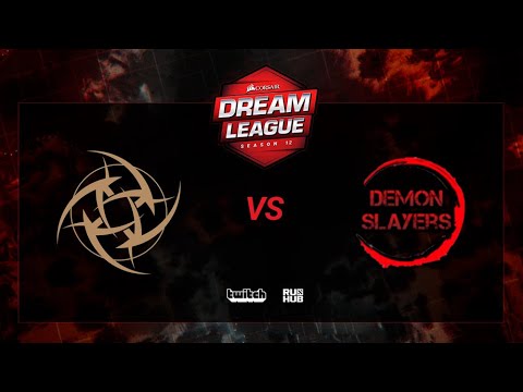 Ninjas in Pyjamas vs Demon Slayers, DreamLeague S12, bo3, game 2 [Maelstorm & Mortalles]