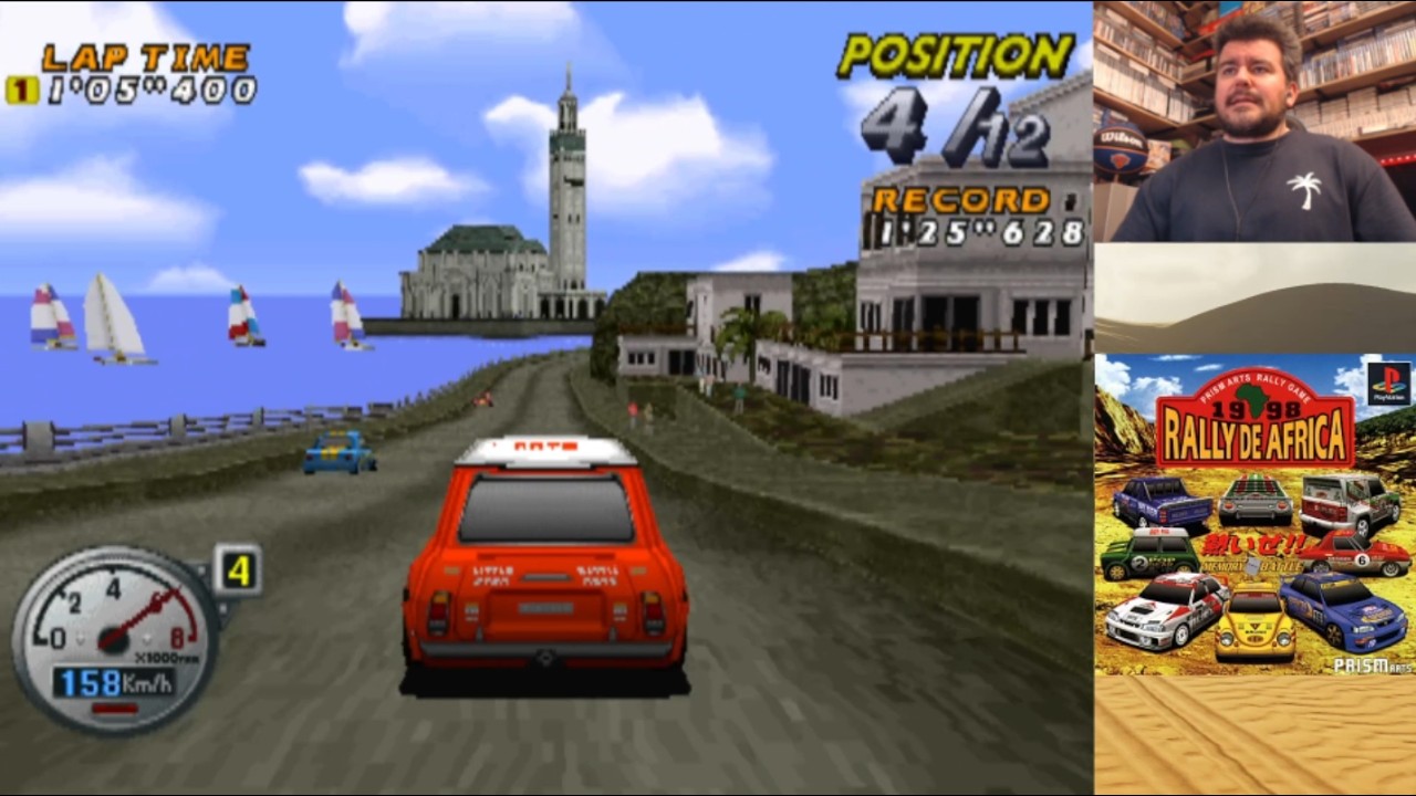 RALLY DE AFRICA... le he tomado cariño a este JUEGO DE PS1 🏁 Gameplay en Español PlayStation 1